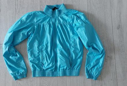 Tenká moderná bunda do pása, 164