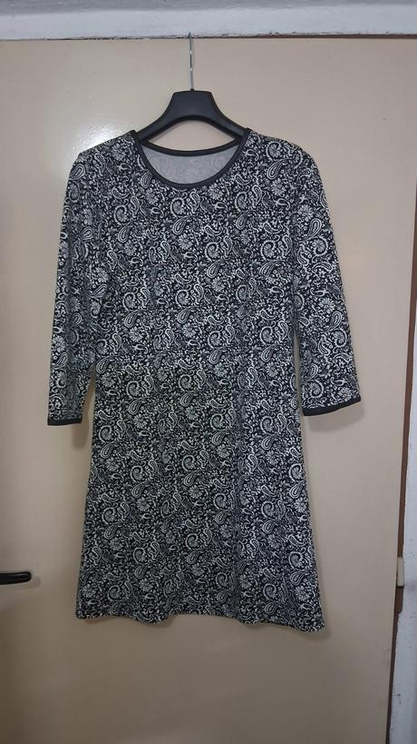 Šaty tunika tričko top made in italy l-xl ako nové, l