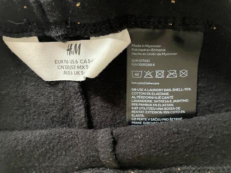 Legíny, h&m,116
