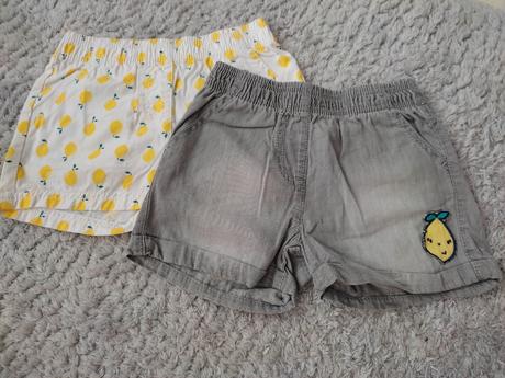 Tenké šortky 110/116, lupilu,116