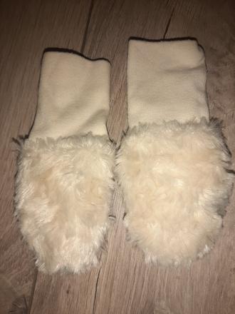 Huňaté rukavičky 0-12m, boots