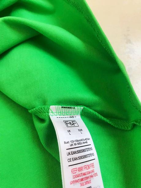 Tielko oversize, f&f,l