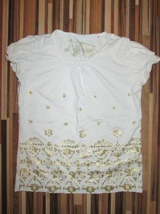 Tricko so zlatym ornamentom, george,116