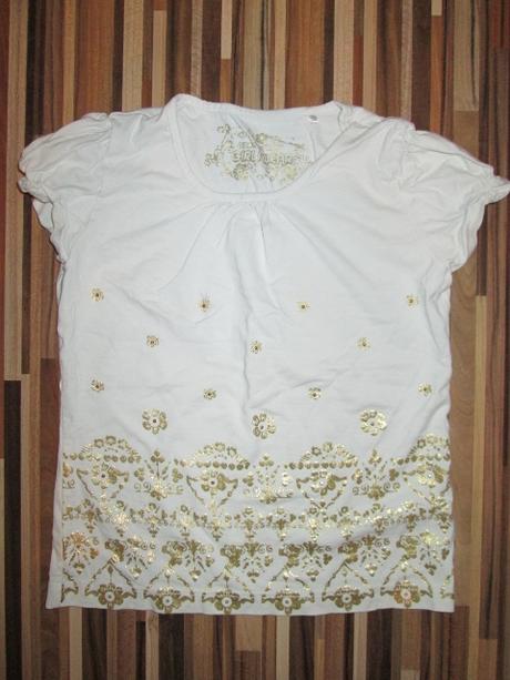 Tricko so zlatym ornamentom, george,116