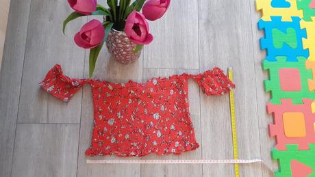 Romantický top, sinsay,m