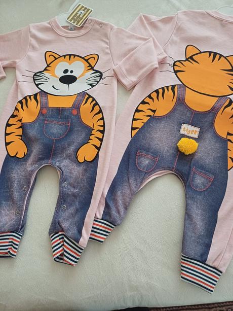 Detské overalové pyžamá, 62 - 98