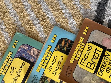 Dobrodružné romány 70te roky 3ks, 