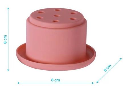 Babyono edukačná silikónová hračka do kúpeľa cup, 