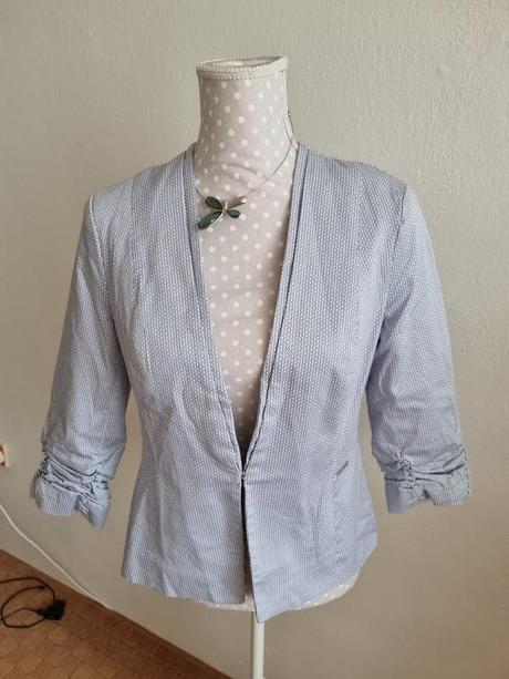 Bielo-modré sako orsay 40, orsay,40