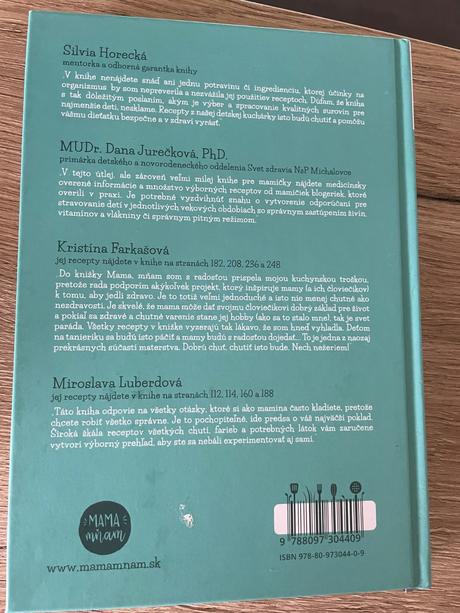 Kniha mama mňam, 