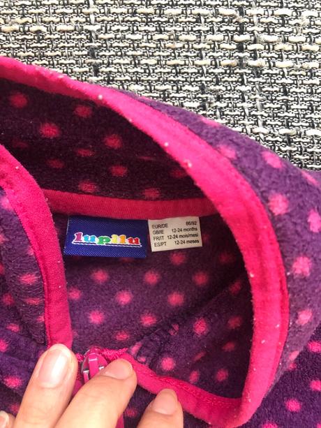 Koženková bunda+mikina, 86