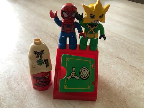 Lego duplo spiderman a electro, top stav, 