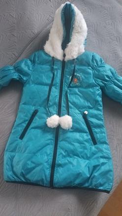 Predĺžená dievčenská bunda, 134