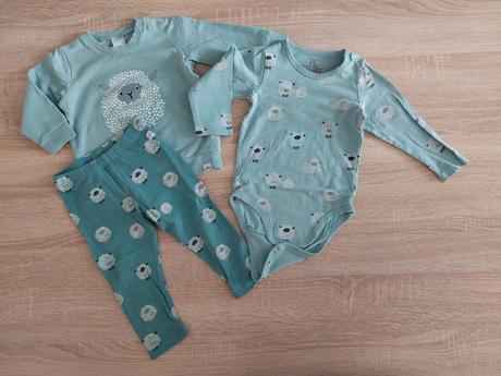 3ks súprava ovečky zn.lindex veľ.80, lindex,80