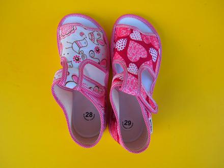 Detské papučky manik, manik,18 - 34