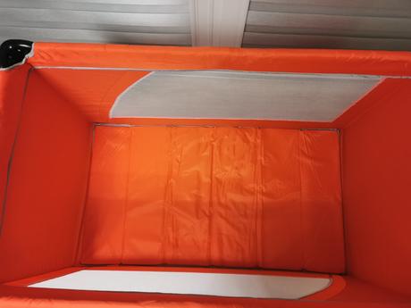 Prenosná postieľka touragoo s matracom, šírka (cm): 60,dĺžka (cm): 120