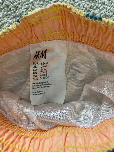 Chlapčenské plavky, h&m,62