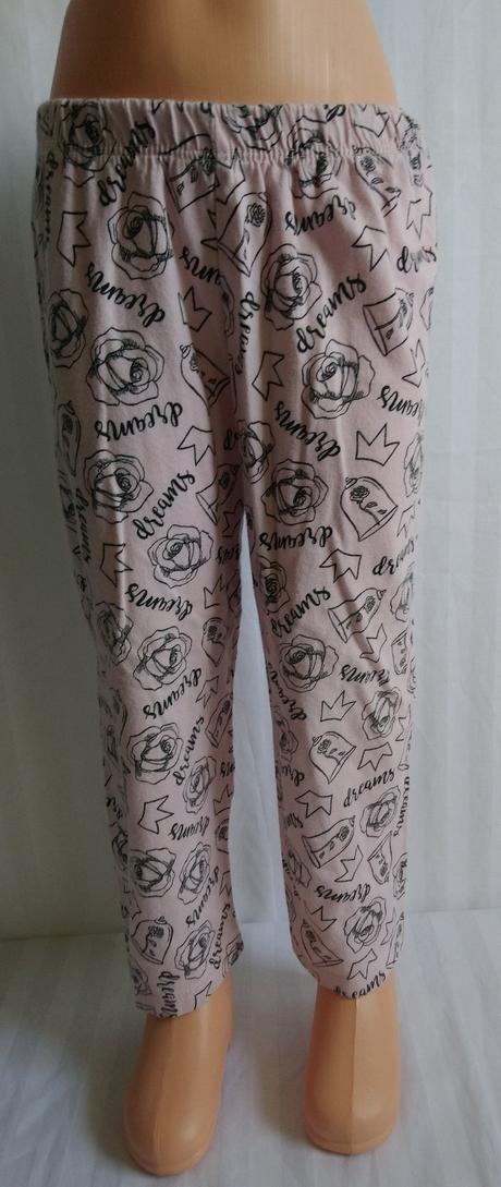 Dievčenské ružové pyžamové nohavice, motív, disney, disney,98