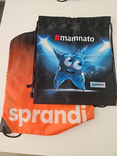 Vrecko na telesnú, prezuvky, 