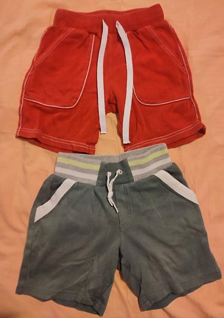 2x kraťasy tezenis 98, tezenis,98