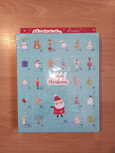 Advent calendar s gumami na gumovanie, 