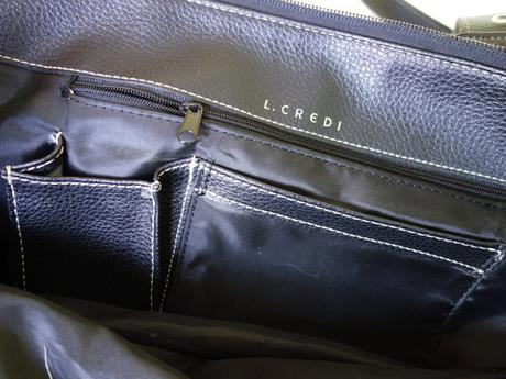 Väčšia čierna kabelka l.credi,