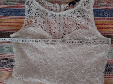 Luxusne krémové šatočky v.36, 36