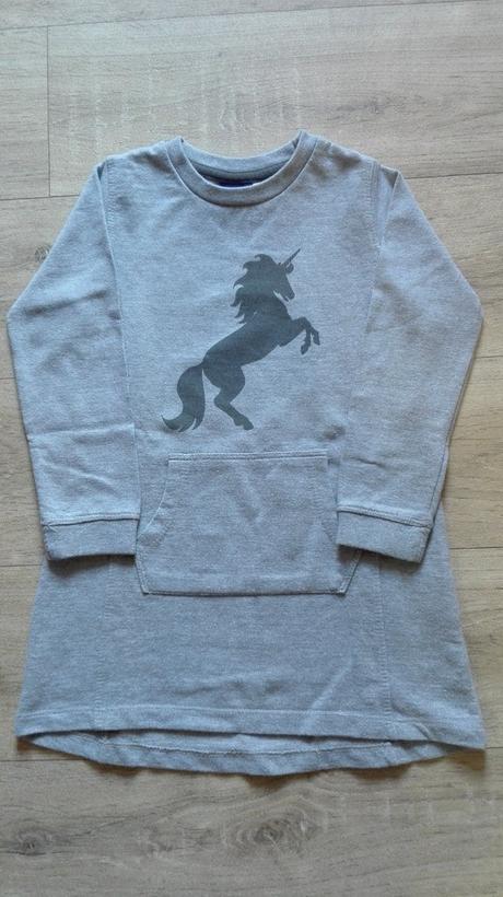 Predĺžená teplejšia tunika - mikina, lupilu,98