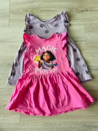 2x letne saty encanto, h&m,92