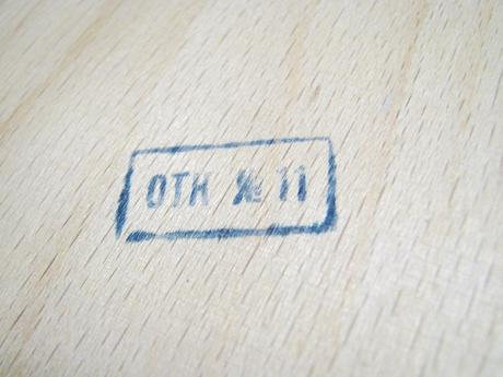 Vintage drevený obraz brezový háj,