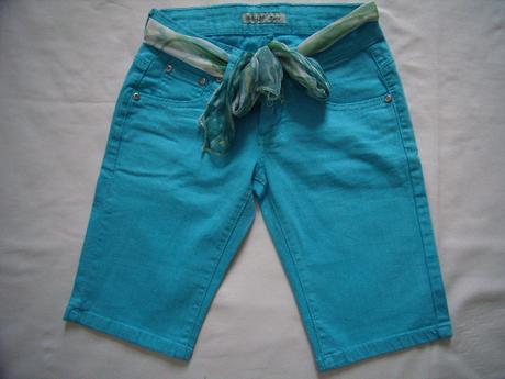 Elastické nohavice nad kolená gallop jeans 146-152, 146