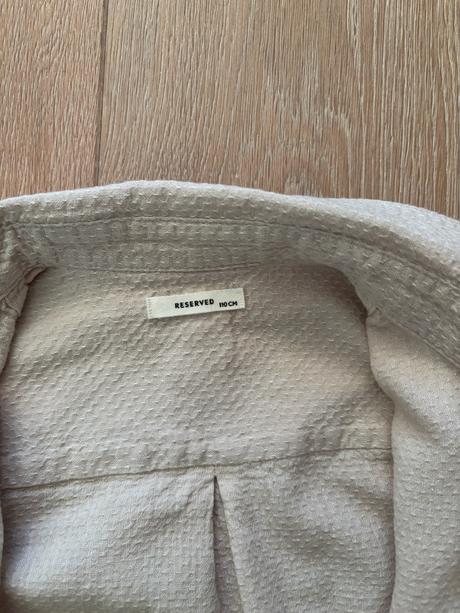 Ľanová košeľa safari reserved, veľ. 110, reserved,110