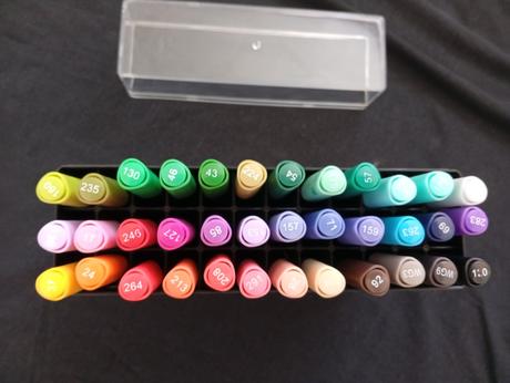 Sada profi fixiek 36 ks obojstranné, 