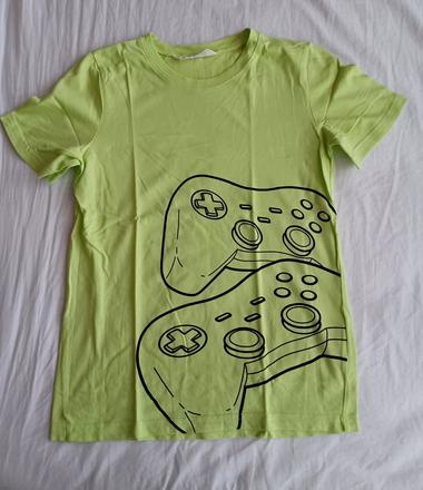Chlapčenské tričko gamer, h&m,140
