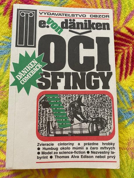 Erich von däniken oči sfingy,