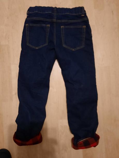 Hrube podšite rifle flanelom vel.146, 146