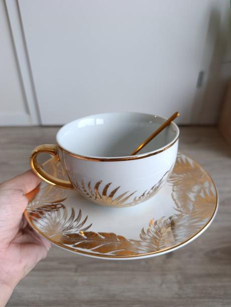 Sada hm šálky taniere lyžičky, 