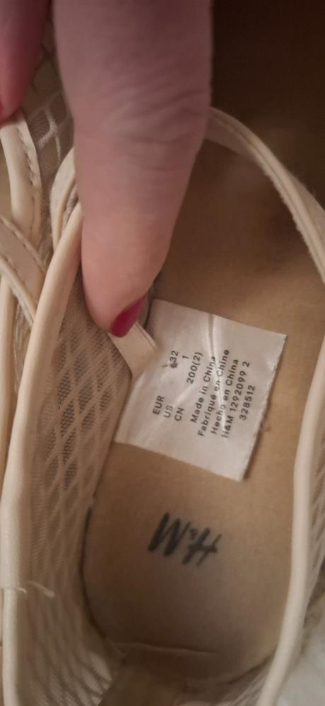 Espadrilky/balerínky, h&m,32