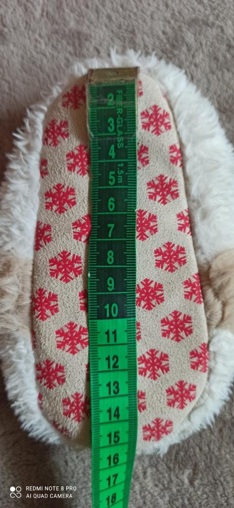 Teplé  vianočné papučky veľ.25-26, 26