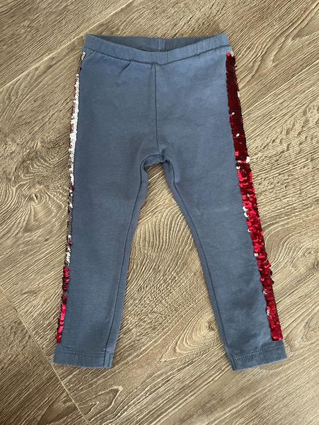 Zateplene leginy 86/92, s meniacimi flitrami, lupilu,86