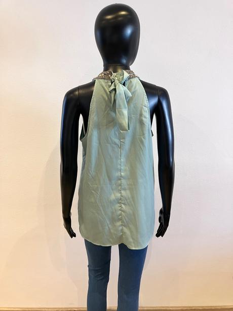 Dámsky top so zaväzovaním okolo krku (m), vero moda,m