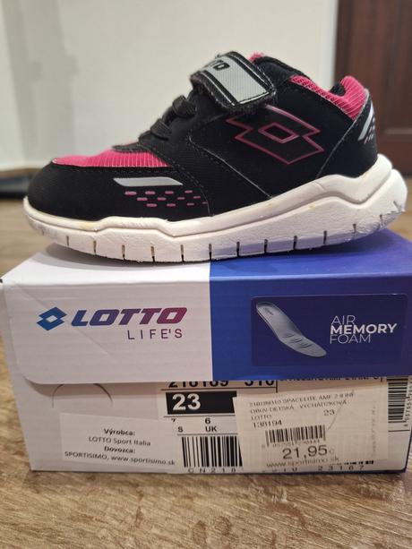 Detské tenisky lotto, lotto,23