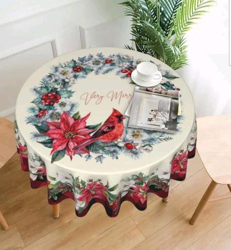 Vianočný obrus okrúhly poštovné zdarma,