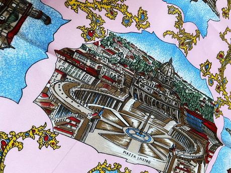 Jemná šatka na krk, l