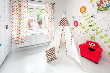 Teepee indián s vankúšom,