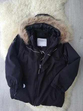 Zimná bunda s kozusinkou, pompdelux,116