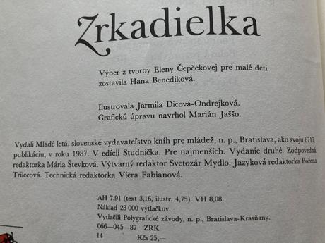 Zrkadielka elena čepčeková (1987),