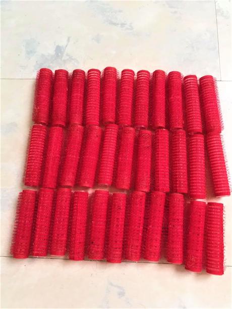 Natáčky na suché zipsy 28 ks,