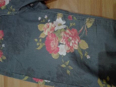 Kvetované nohavice, zara,164