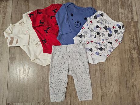 Balík oblečenia chlapec 0-3m, 50–62